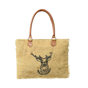 Regal Stag Canvas Tote Bag