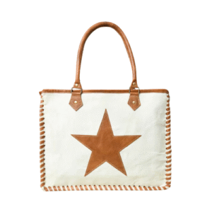 Starry Charm Canvas Tote Bag